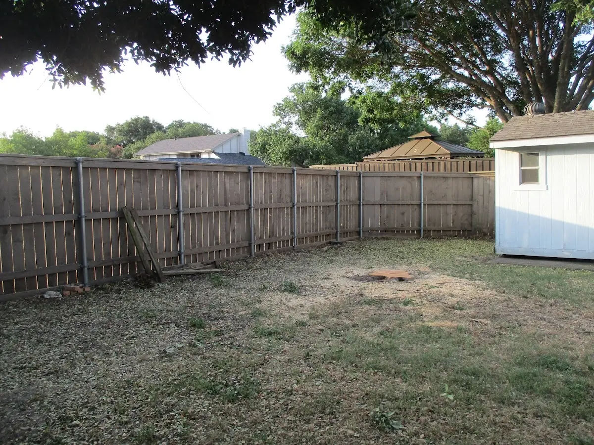 Cleared yard after professional tree removal in Tuluksak